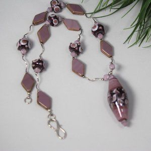 Purple Necklace, Fine Jewelry